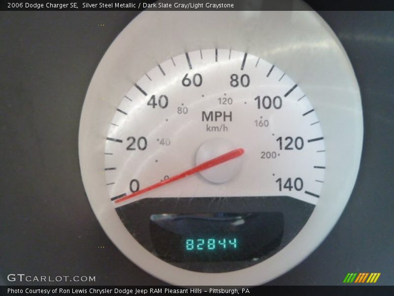 Silver Steel Metallic / Dark Slate Gray/Light Graystone 2006 Dodge Charger SE