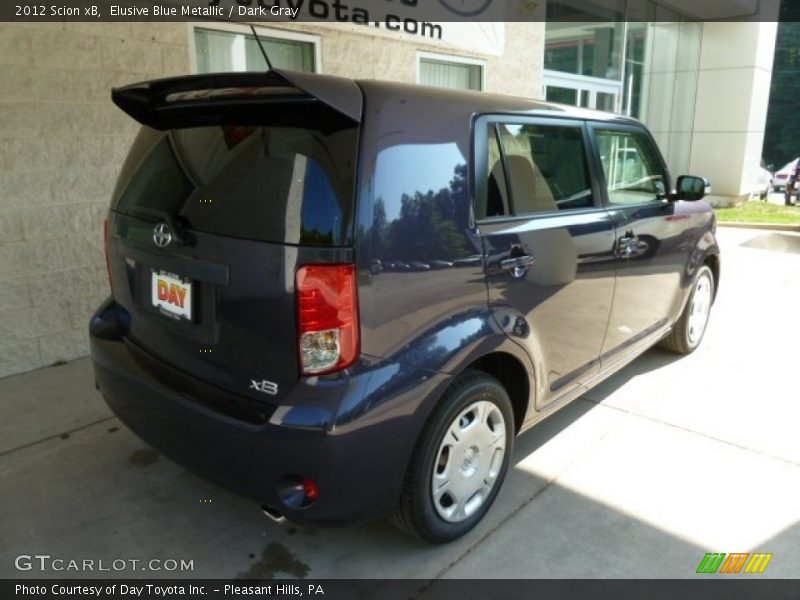 Elusive Blue Metallic / Dark Gray 2012 Scion xB