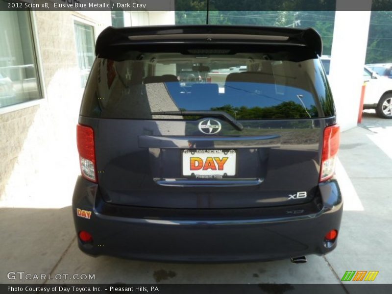 Elusive Blue Metallic / Dark Gray 2012 Scion xB