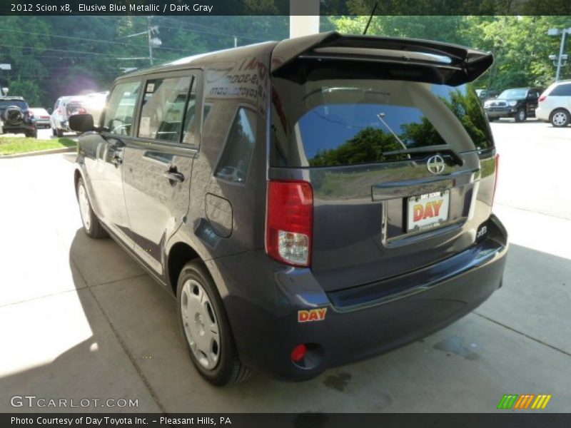 Elusive Blue Metallic / Dark Gray 2012 Scion xB