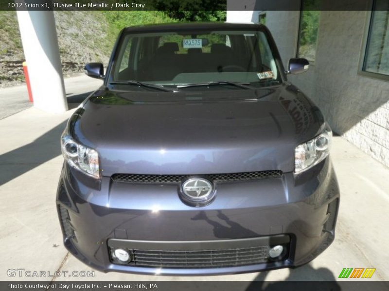 Elusive Blue Metallic / Dark Gray 2012 Scion xB