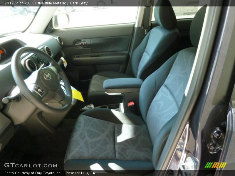 Elusive Blue Metallic / Dark Gray 2012 Scion xB