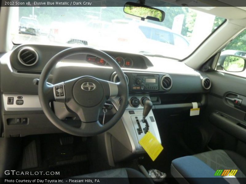 Elusive Blue Metallic / Dark Gray 2012 Scion xB