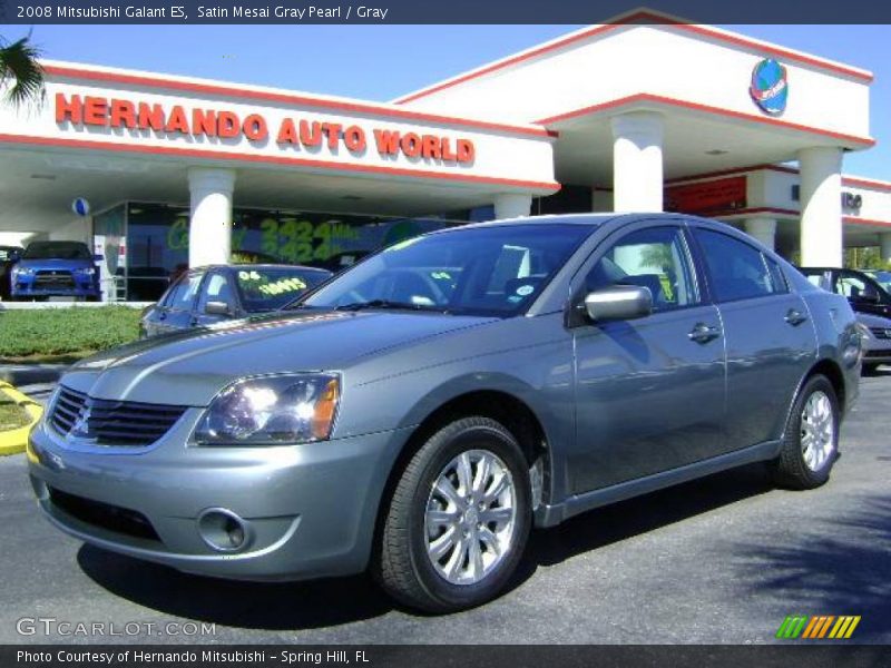Satin Mesai Gray Pearl / Gray 2008 Mitsubishi Galant ES