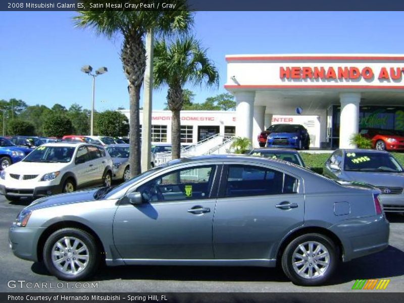 Satin Mesai Gray Pearl / Gray 2008 Mitsubishi Galant ES