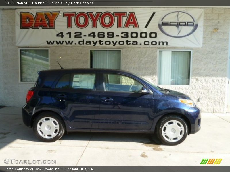 Nautical Blue Metallic / Dark Charcoal 2012 Scion xD