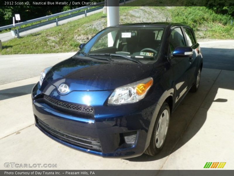 Nautical Blue Metallic / Dark Charcoal 2012 Scion xD