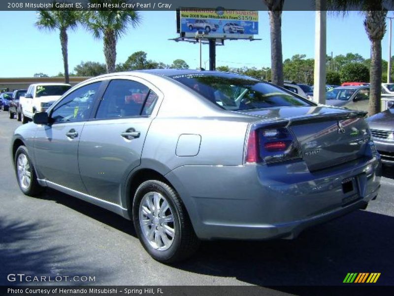 Satin Mesai Gray Pearl / Gray 2008 Mitsubishi Galant ES