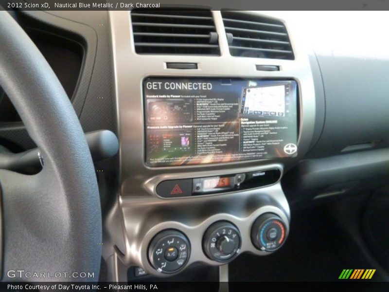 Nautical Blue Metallic / Dark Charcoal 2012 Scion xD