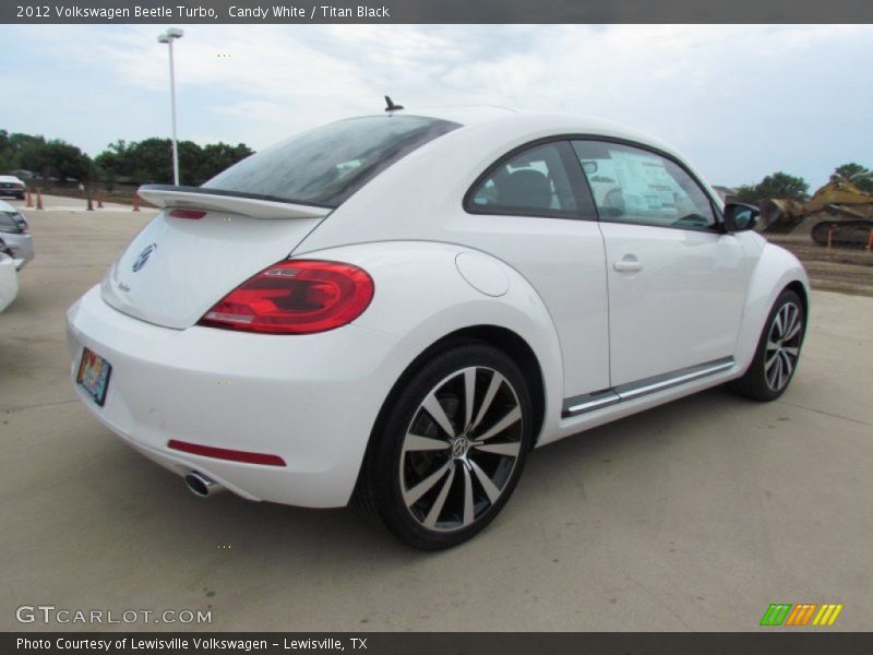 Candy White / Titan Black 2012 Volkswagen Beetle Turbo