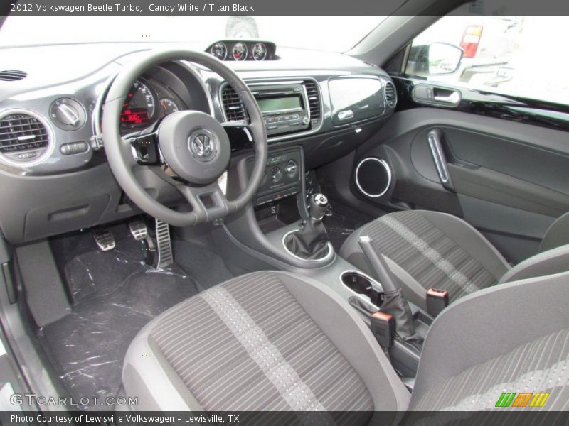  2012 Beetle Turbo Titan Black Interior