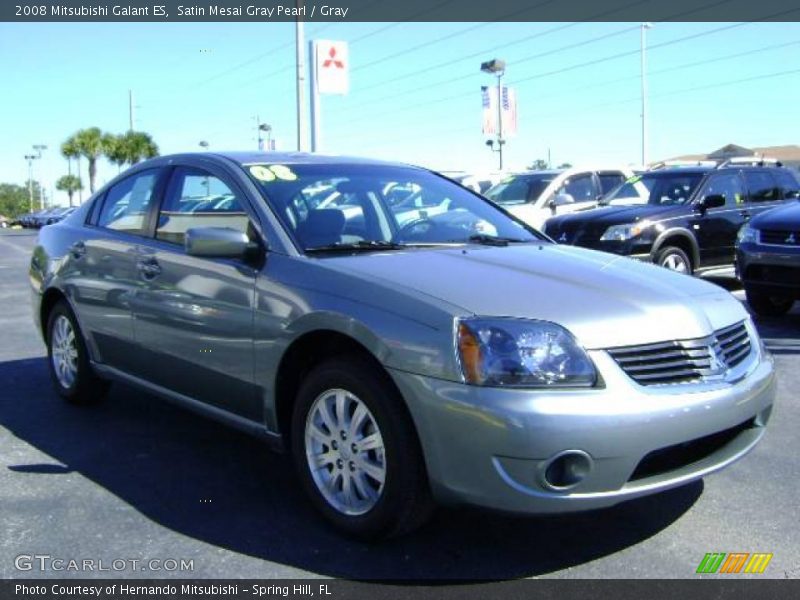 Satin Mesai Gray Pearl / Gray 2008 Mitsubishi Galant ES