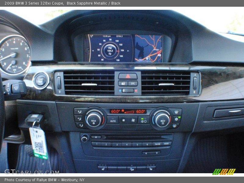 Black Sapphire Metallic / Black 2009 BMW 3 Series 328xi Coupe