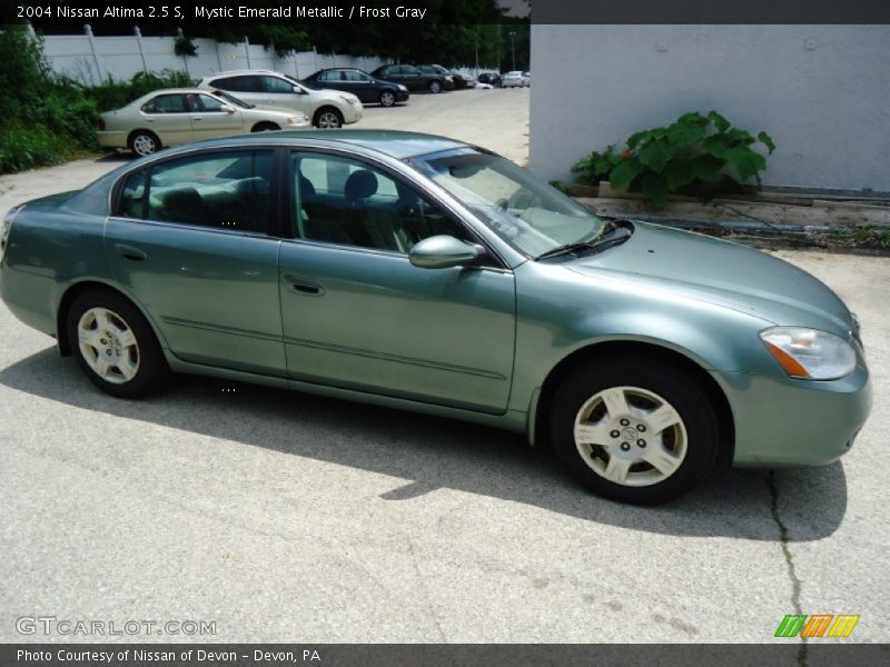 Mystic Emerald Metallic / Frost Gray 2004 Nissan Altima 2.5 S