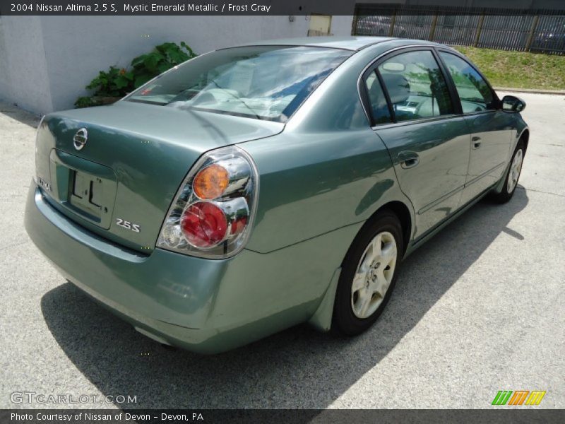 Mystic Emerald Metallic / Frost Gray 2004 Nissan Altima 2.5 S