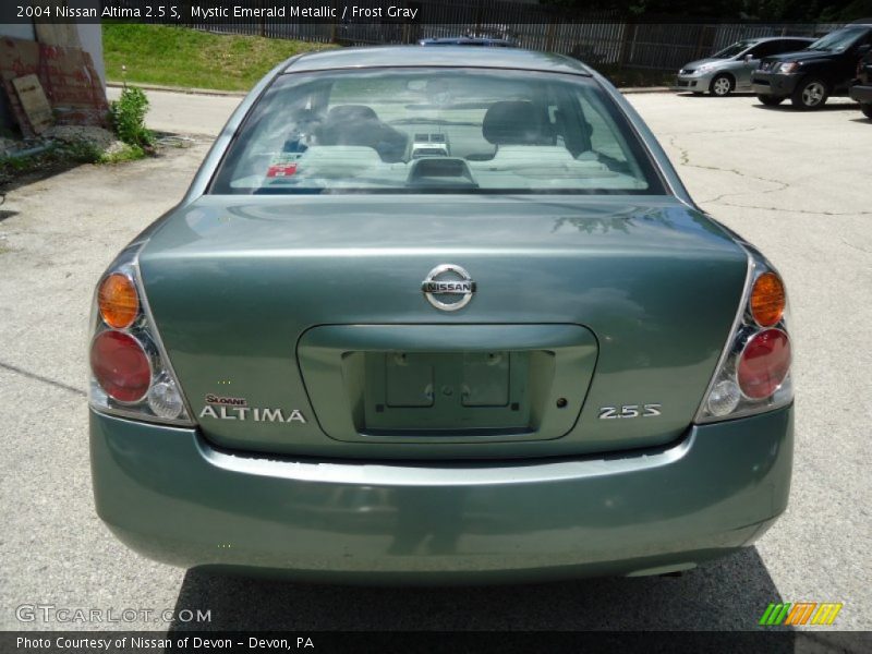 Mystic Emerald Metallic / Frost Gray 2004 Nissan Altima 2.5 S