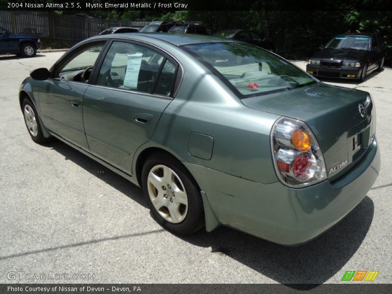  2004 Altima 2.5 S Mystic Emerald Metallic
