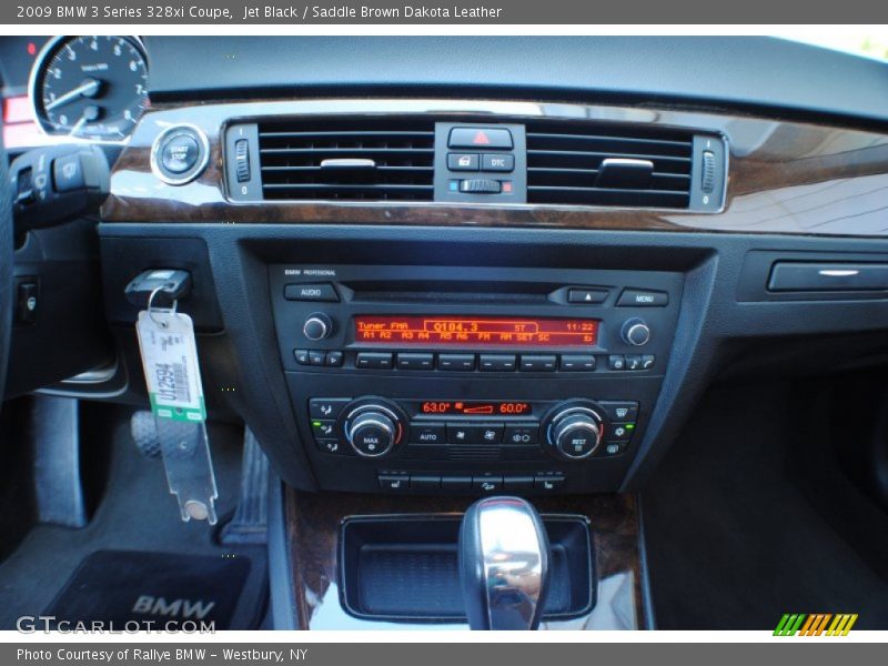 Jet Black / Saddle Brown Dakota Leather 2009 BMW 3 Series 328xi Coupe