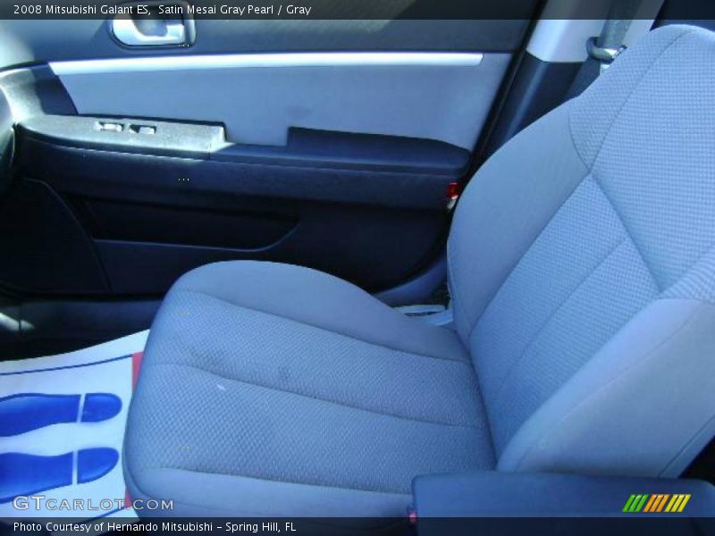 Satin Mesai Gray Pearl / Gray 2008 Mitsubishi Galant ES