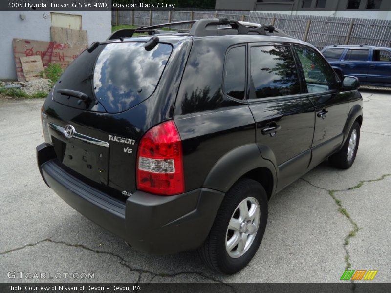  2005 Tucson GLS V6 4WD Obsidian Black