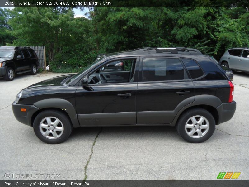  2005 Tucson GLS V6 4WD Obsidian Black