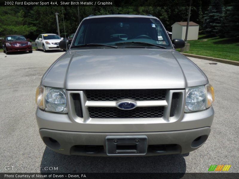 Silver Birch Metallic / Graphite 2002 Ford Explorer Sport 4x4