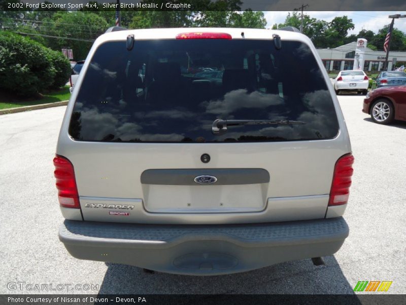 Silver Birch Metallic / Graphite 2002 Ford Explorer Sport 4x4