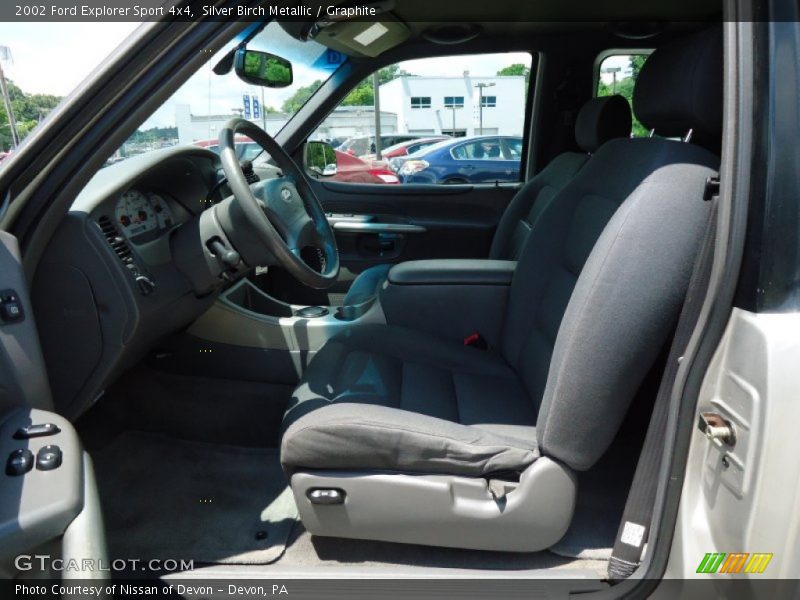 Silver Birch Metallic / Graphite 2002 Ford Explorer Sport 4x4