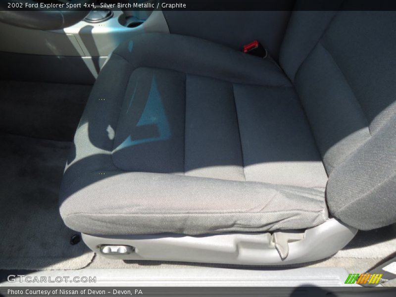 Silver Birch Metallic / Graphite 2002 Ford Explorer Sport 4x4