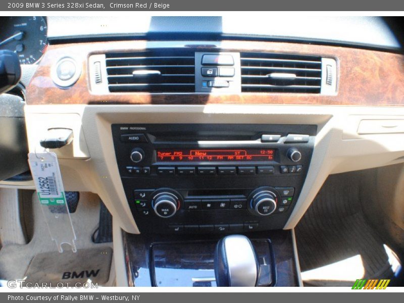 Crimson Red / Beige 2009 BMW 3 Series 328xi Sedan