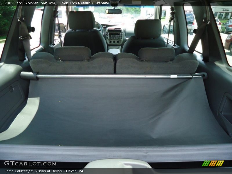 Silver Birch Metallic / Graphite 2002 Ford Explorer Sport 4x4