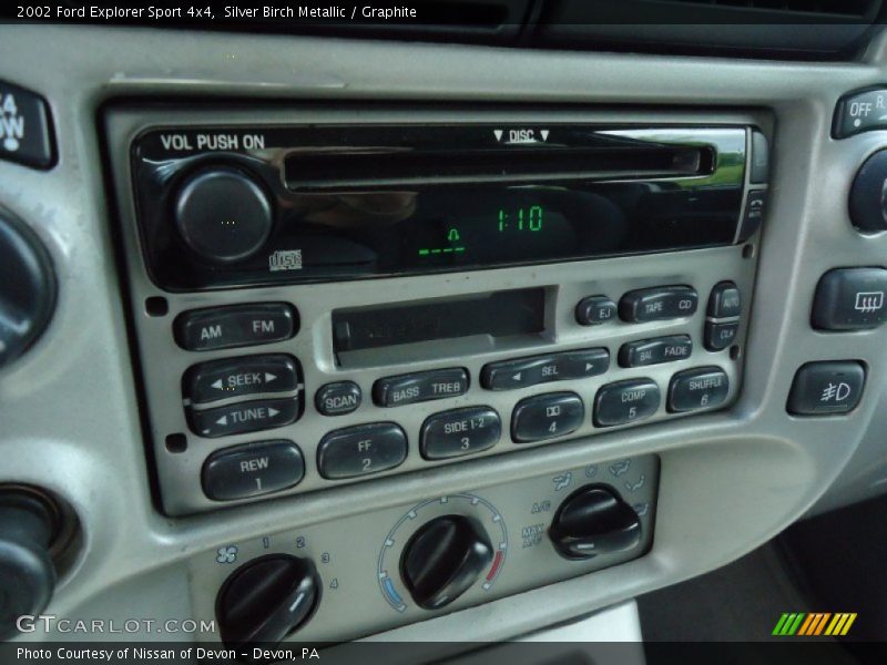 Silver Birch Metallic / Graphite 2002 Ford Explorer Sport 4x4