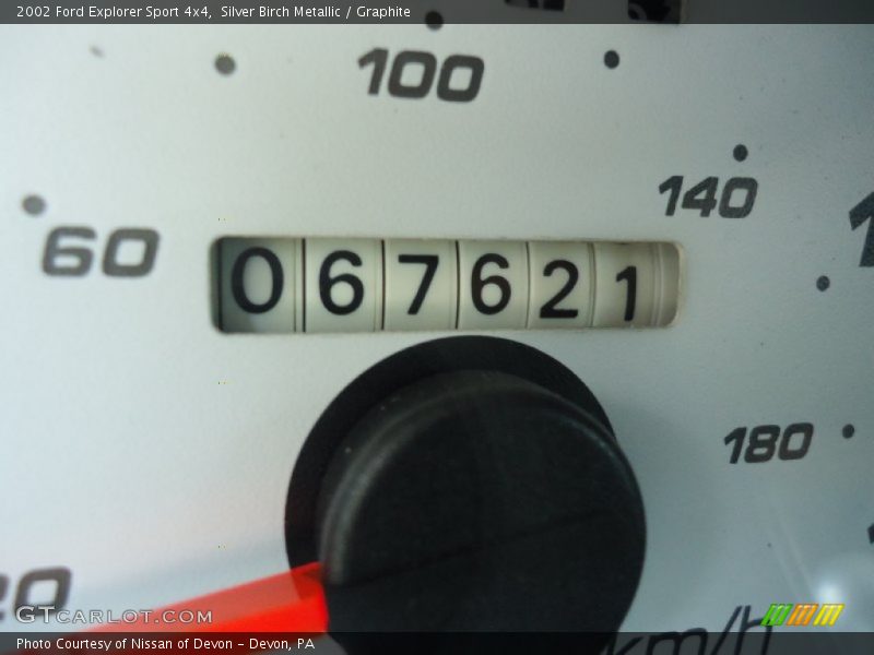 Silver Birch Metallic / Graphite 2002 Ford Explorer Sport 4x4