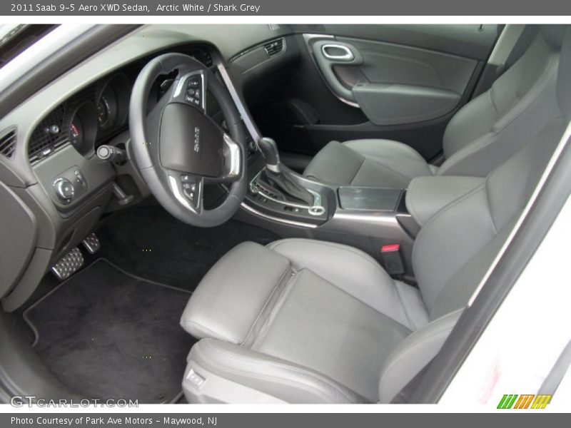  2011 9-5 Aero XWD Sedan Shark Grey Interior