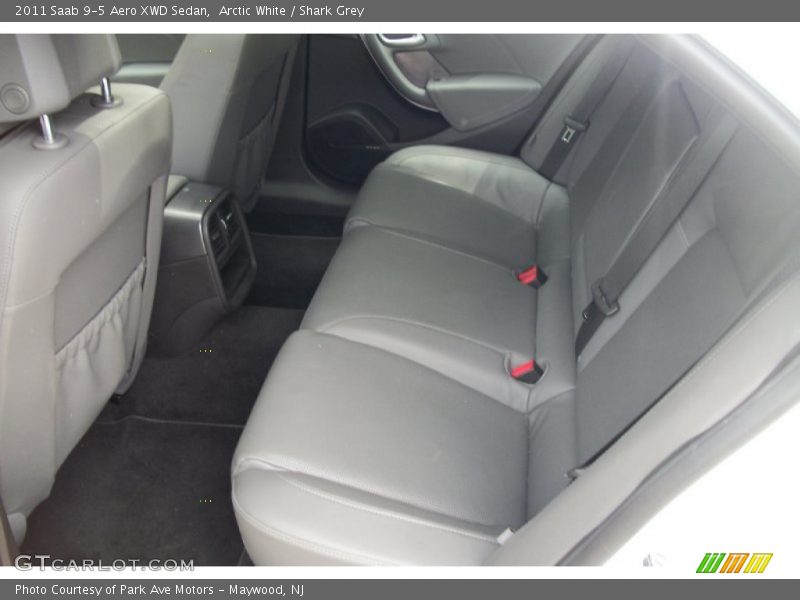 Rear Seat of 2011 9-5 Aero XWD Sedan