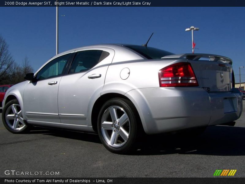 Bright Silver Metallic / Dark Slate Gray/Light Slate Gray 2008 Dodge Avenger SXT