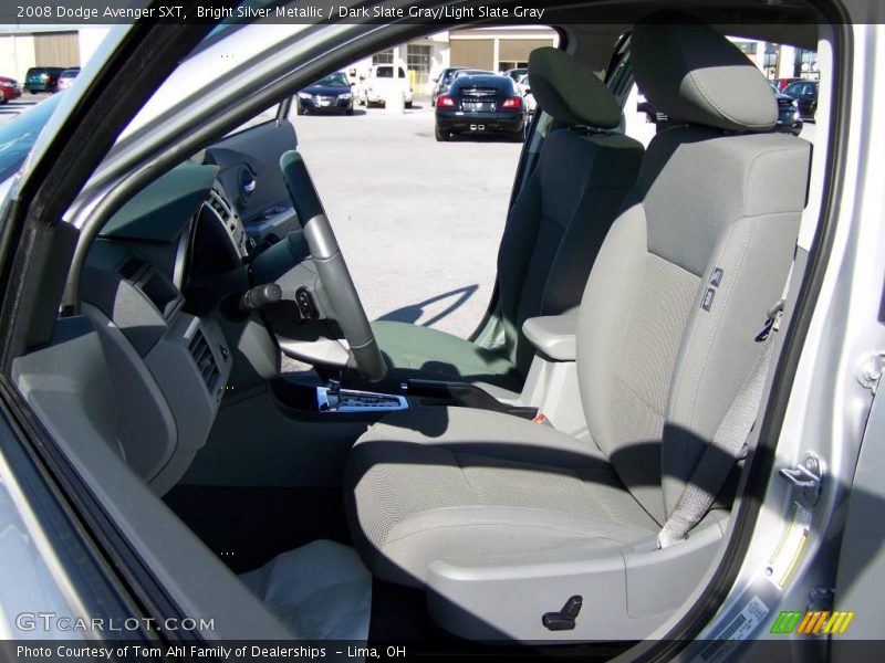 Bright Silver Metallic / Dark Slate Gray/Light Slate Gray 2008 Dodge Avenger SXT