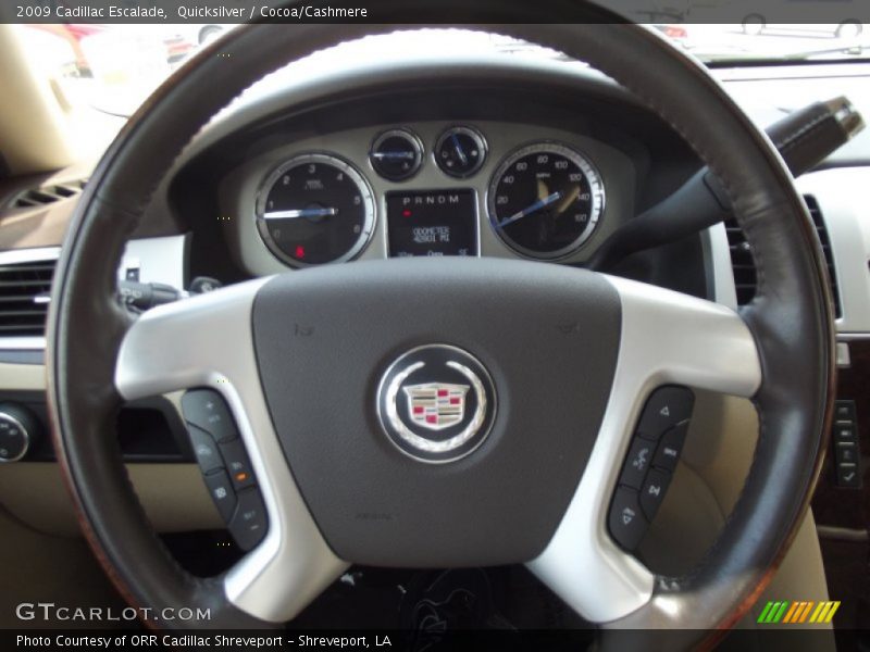 Quicksilver / Cocoa/Cashmere 2009 Cadillac Escalade
