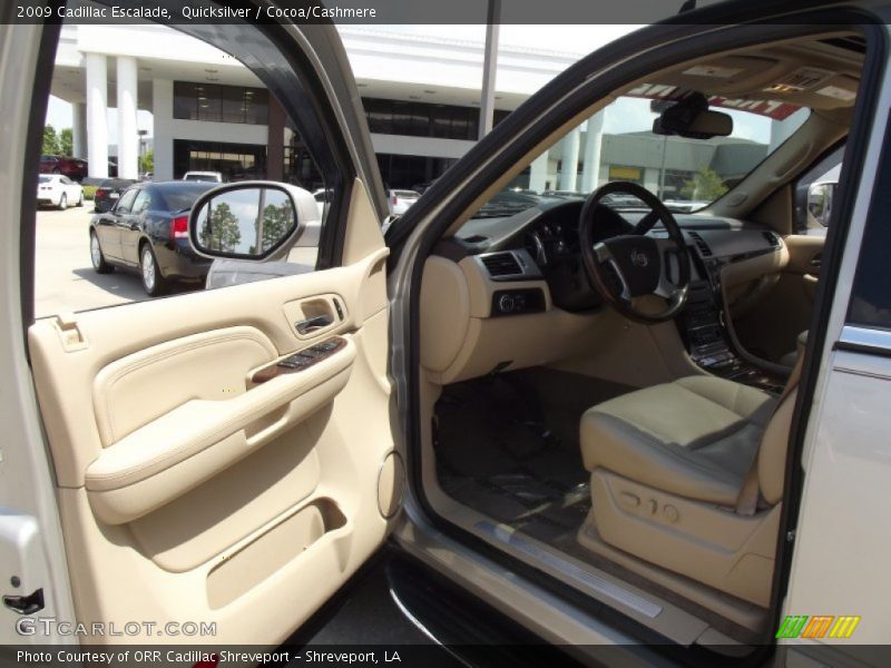 Quicksilver / Cocoa/Cashmere 2009 Cadillac Escalade