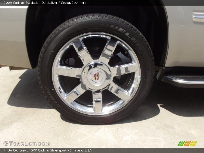 Quicksilver / Cocoa/Cashmere 2009 Cadillac Escalade
