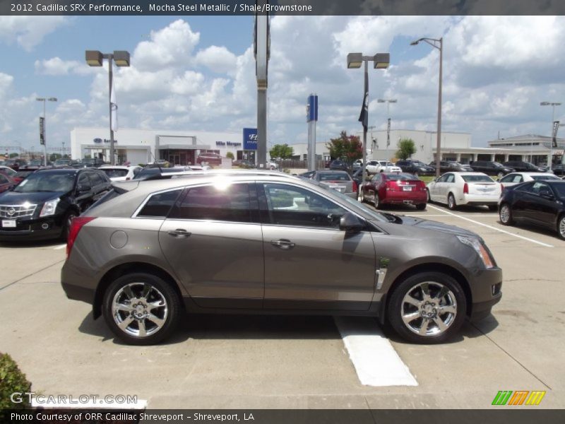 Mocha Steel Metallic / Shale/Brownstone 2012 Cadillac SRX Performance