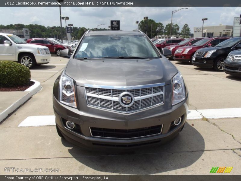 Mocha Steel Metallic / Shale/Brownstone 2012 Cadillac SRX Performance