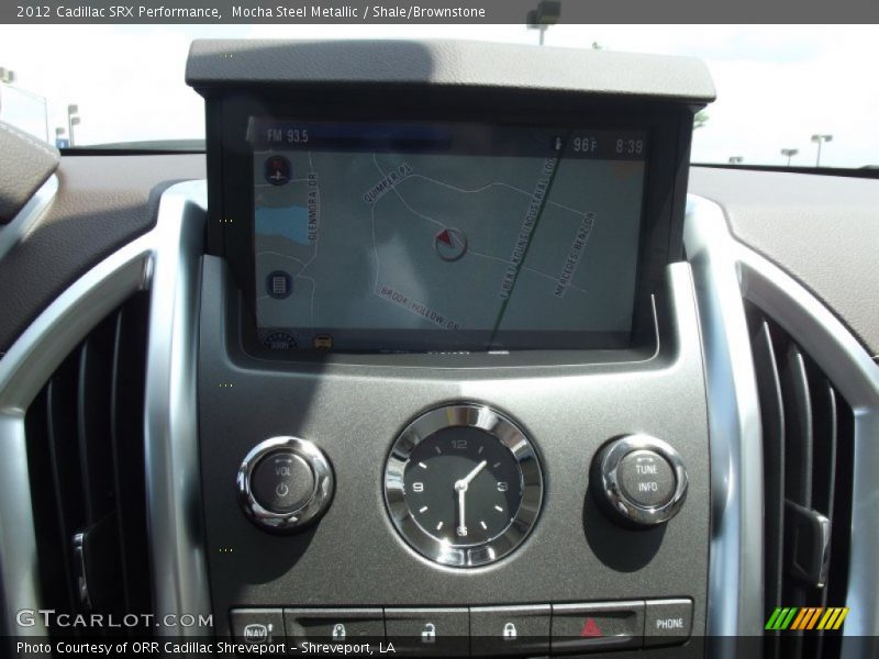 Mocha Steel Metallic / Shale/Brownstone 2012 Cadillac SRX Performance