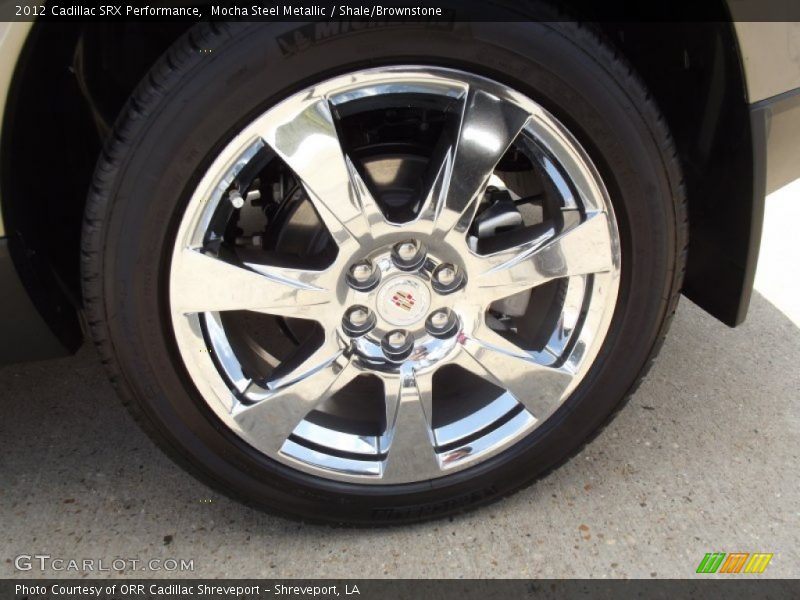 Mocha Steel Metallic / Shale/Brownstone 2012 Cadillac SRX Performance