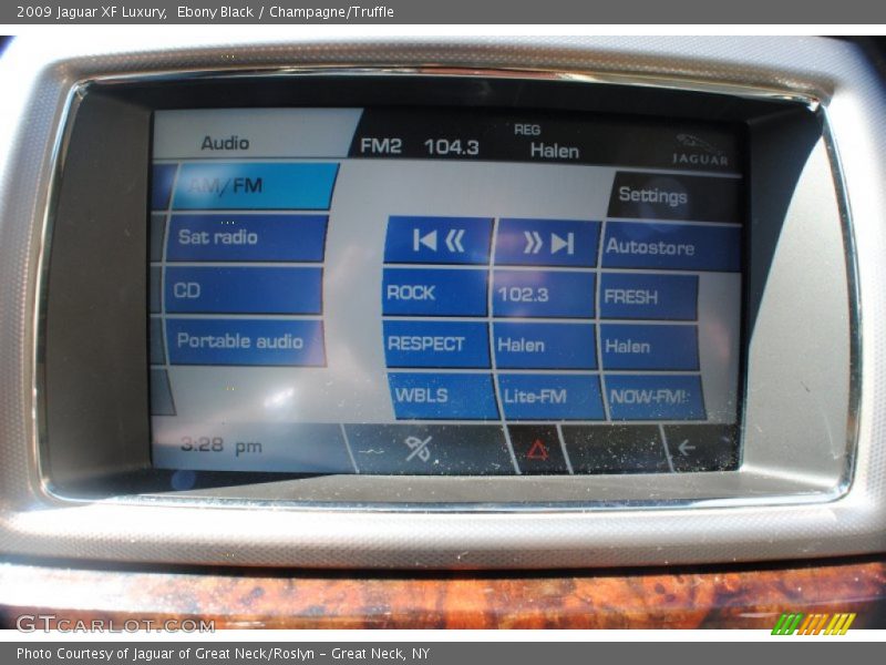 Ebony Black / Champagne/Truffle 2009 Jaguar XF Luxury