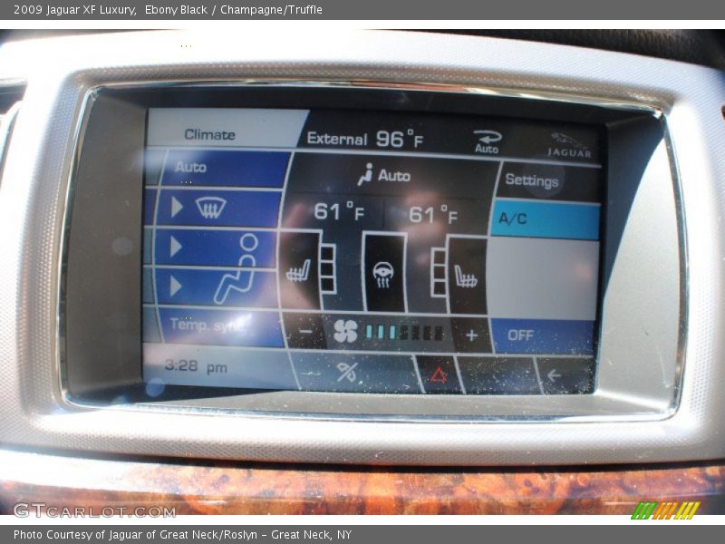 Ebony Black / Champagne/Truffle 2009 Jaguar XF Luxury