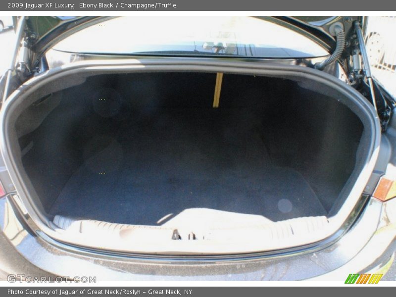 Ebony Black / Champagne/Truffle 2009 Jaguar XF Luxury