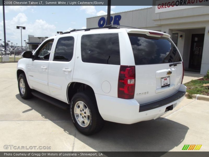 Summit White / Light Cashmere/Ebony 2008 Chevrolet Tahoe LT
