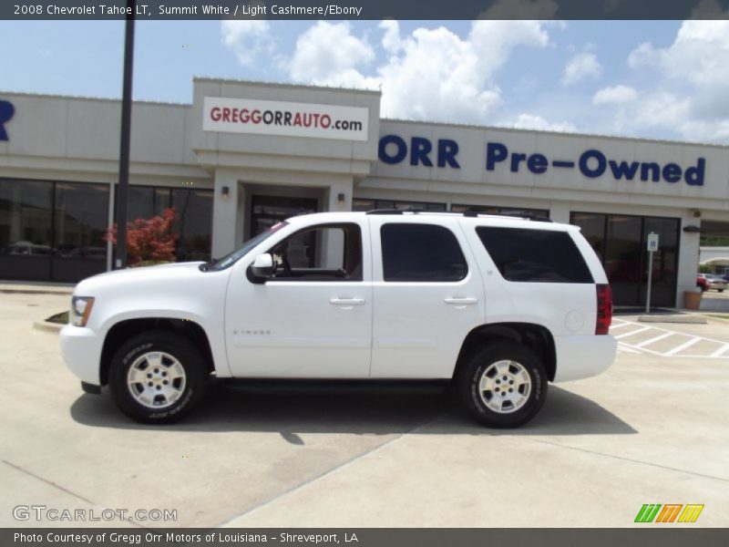 Summit White / Light Cashmere/Ebony 2008 Chevrolet Tahoe LT