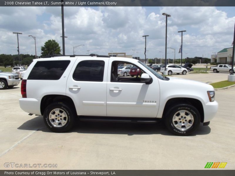 Summit White / Light Cashmere/Ebony 2008 Chevrolet Tahoe LT